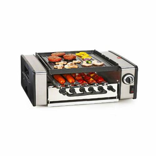 Gb316 Grill 3 En 1 Grillades Hot Dog Et Brochettes