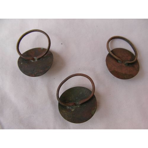 Ww1 France Lot De 3 Bouchons Francais Pour 75 Mm Relique De Combats Terrain 2