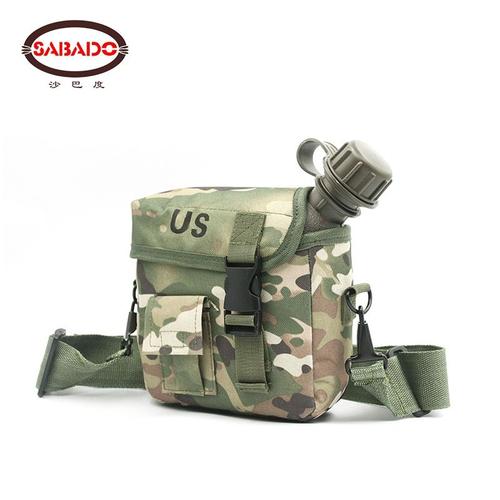 Mc-Cp -Gourde 2l Pour Camping, Randonnée, Chasse, Escalade, Articles De Table, Bouilloire De Camouflage, Bouteilles D'eau Militai