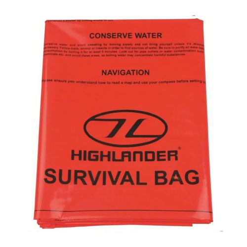 Duvet De Survie Emergency Highlander - Orange -