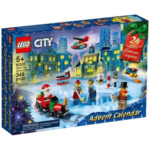 Lego City - Calendrier De L'avent Lego City 2021 - 60303