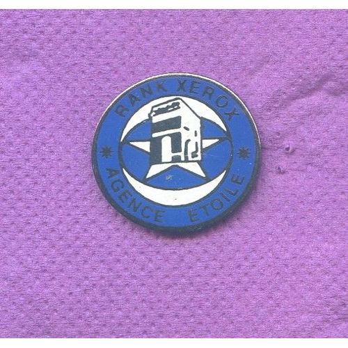Rare Pins Pin's Rank Xerox Paris Etoile N391