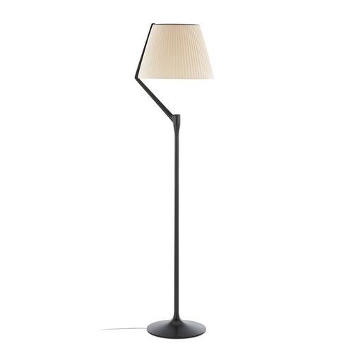 Kartell Lampadaire Angelo Stone (Titane - Aluminium Moulé Sous Pression, Technopolymère Thermoplastique Transparent Et Tissu)