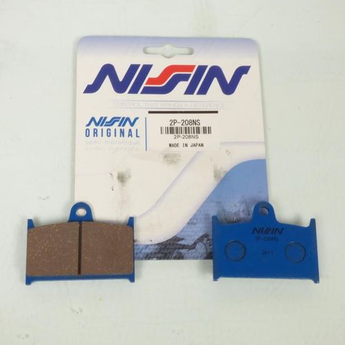 Plaquette De Frein Nissin Pour Moto Triumph 955 Sprint I St 2000 À 2005 Avg / Avd Neuf