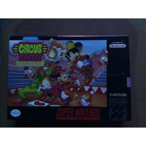 The Great Circus Mystery Starring Mickey & Minnie Snes Usa