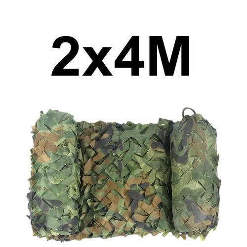 2x4m -Welead Renforcé Militaire Camouflage Filets Chasse Camo Filet Pergola Gazebo Ombre Jardin Cachette Extérieur Auvents Armée Dis