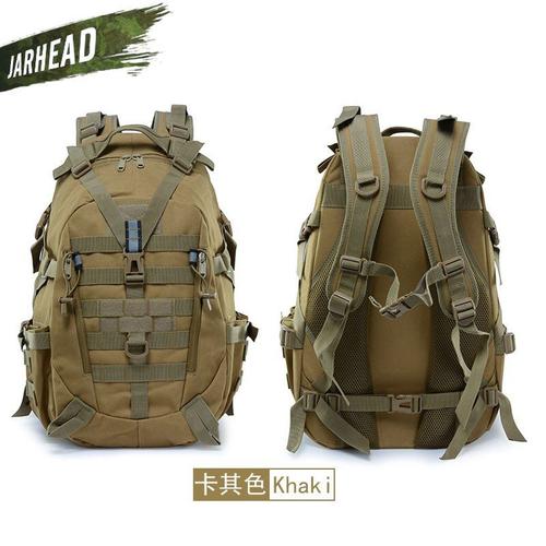 Tan -Nouveau Sac À Dos Tactique Molle Camouflage Armée Militaire Mochila Imperméable À L'eau Randonnée Chasse Sac À Dos Sac À Dos