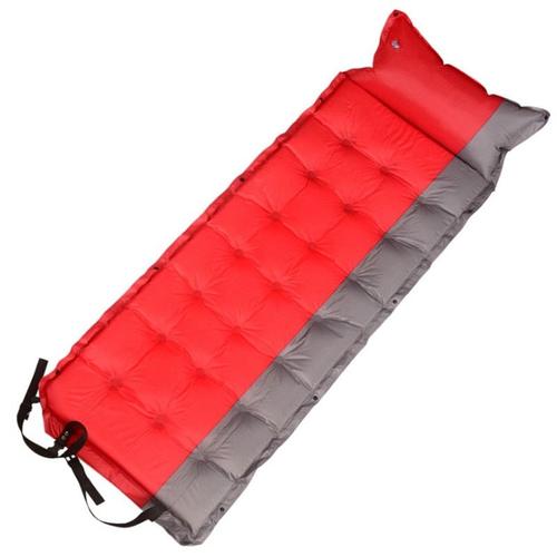 Red -Desert & Fox ? Matelas Auto Gonflable, Avec Oreiller D'air, Portable, Simple, Matelas De Camping, Léger, Coussin De Couch