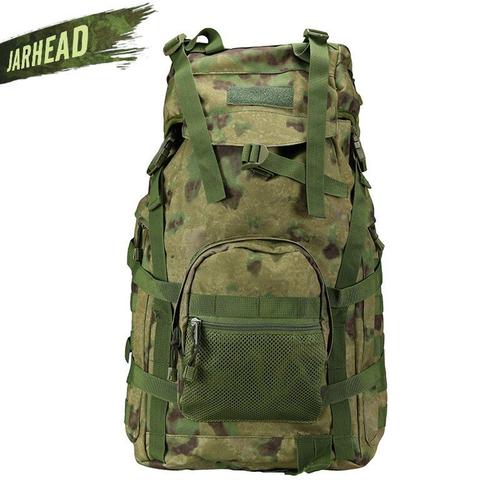 A-Tacs-Fg -Sac À Dos Militaire Tactique 60l, Pour Activités En Plein Air, Randonnée, Camping, Sport, Voyage