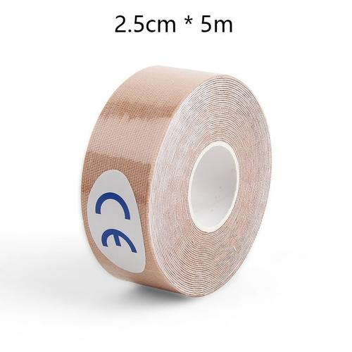 2.5cm -Bande De Kinésiotape Pour Fitness,2.5/5cm X 5m,Ruban Adhésif Élastique En Coton Pour Les Blessures