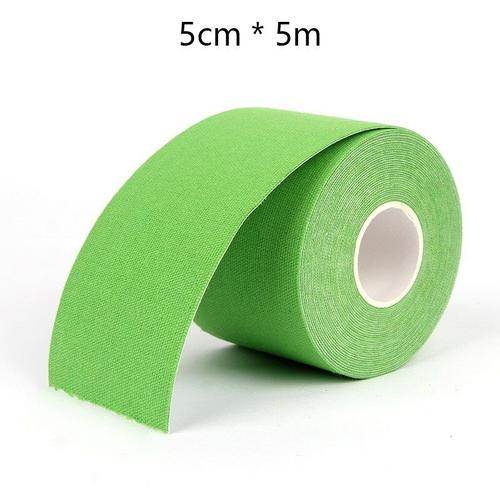 Green -5 Cm * 5 M Kinesiotape Élastique Pansement Adhésif Musculaire Bandes Football Kinésiologie Bande Taping Sportif De Premiers S