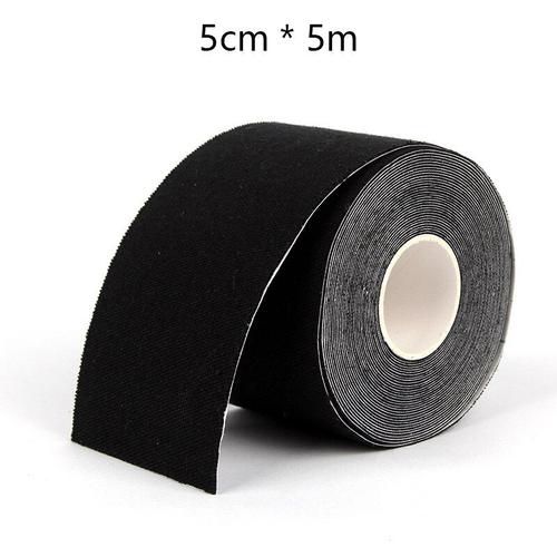 Black -5 Cm * 5 M Kinesiotape Élastique Pansement Adhésif Musculaire Bandes Football Kinésiologie Bande Taping Sportif De Premiers S