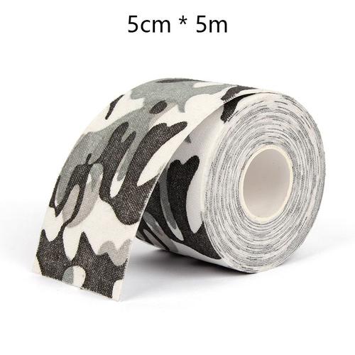 Black Camouflage -5 Cm * 5 M Kinesiotape Élastique Pansement Adhésif Musculaire Bandes Football Kinésiologie Bande Taping Sportif De