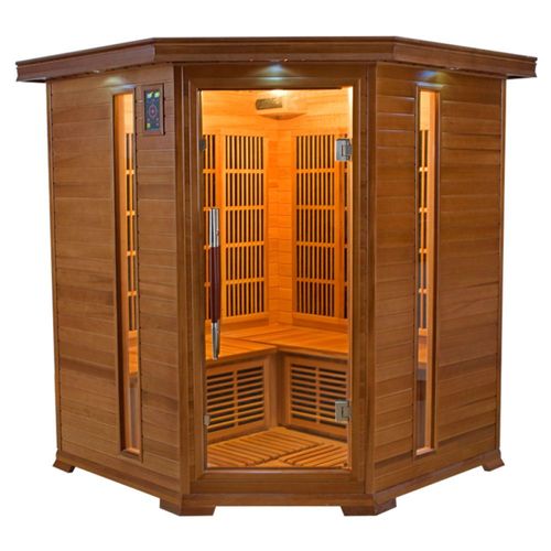 Sauna infrarouge luxe 3/4 monophasé