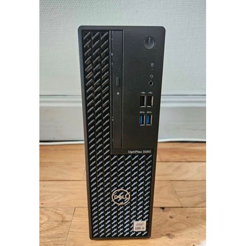 Dell Optiplex 3080 SFF Intel Core i5-10400 - Ram 8 Go - SSD 256 Go