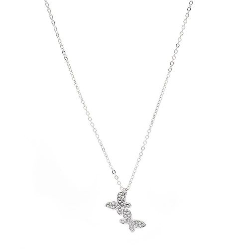 Collier Papillon À La Mode Pour Femmes, Nouveau Bijou Du Japon Et De La Corée Du Sud, Chaîne De Clavicule Simple, Rouge Net, Assorti, 2020