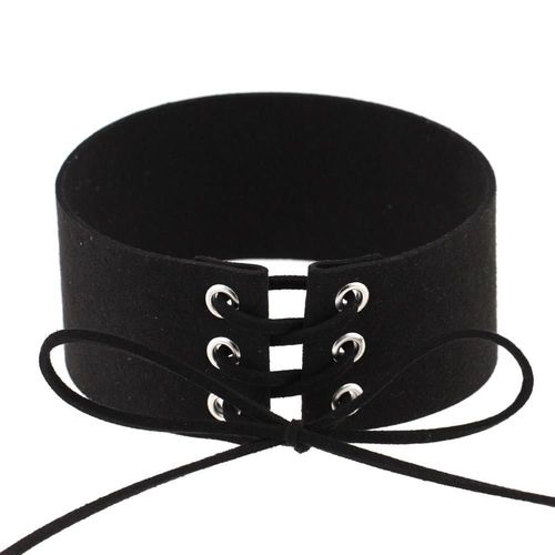 Collier Punk Gothique En Cuir Et Velours Pour Femmes, Bijoux Sexy, Style Harajuku, Vintage, Anime, Pendentifs