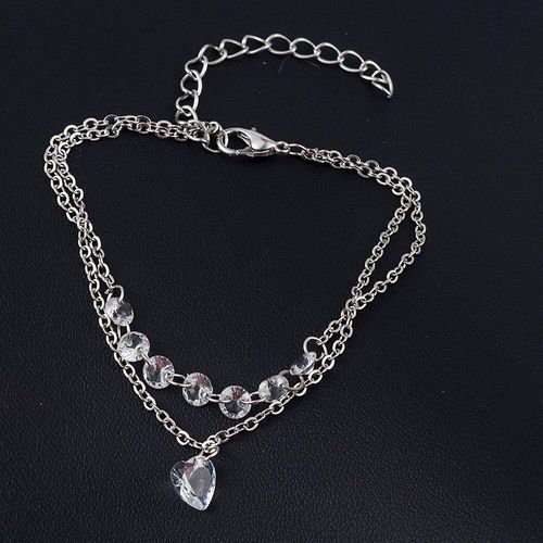 Bracelet Multi Couches En Cristal Strass Pour Femme, Simple Et Jolie, Nouvelle Mode 2019