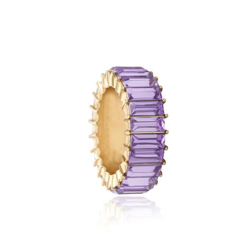 Bagues Rondes Colorées En Cristal Zircon Pour Femmes, Style Bohème, Tendance, Strass, Bijoux De Fête De Mariage, 2019