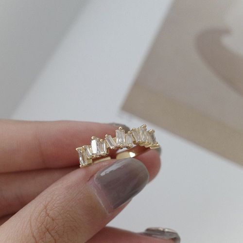 Bagues Tendance En Strass, Ouverture Ronde, Taille Réglable, Pour Femmes, Bijoux En Cristal, Mode Oorbellen, Nouvelle Collection 2020