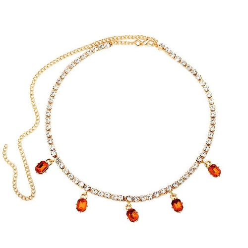 Collier À Pendentif Carré Brillant En Strass Pour Femmes, Chaîne De Tennis, Couleur Or, Cristal Scintillant, Nouveau Design De Bijoux Cadeau