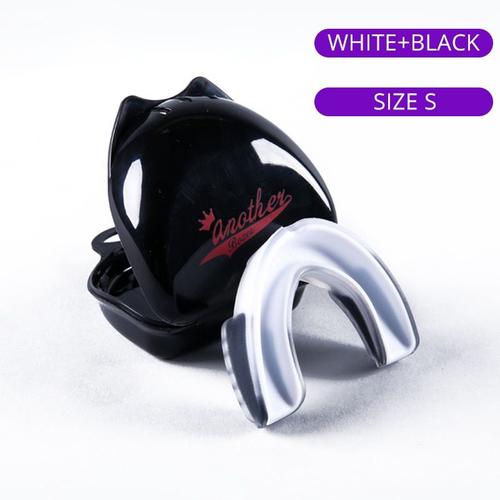 White Black S -Mma Muay ? Protège Dents Thaïlandais Pour Enfants Et Adultes,Protection Buccale Pour Boxe,Protection Des Dents,San