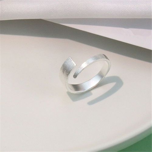 Bagues Géométriques Réglables En Argent Sterling 925, Style Punk, Pour Femmes, Anneau De Doigt Réglable, Personnalité Jz590