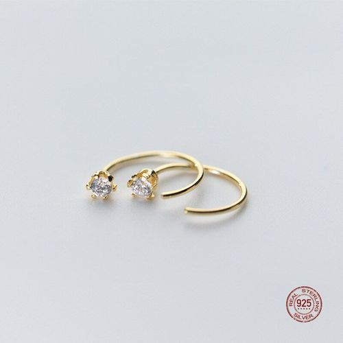 Boucles D'oreilles En Argent Sterling 925 Pour Femme Et Fille, Bijoux À Clou, Fleur Rose, À La Mode, Cadeaux D'anniversaire