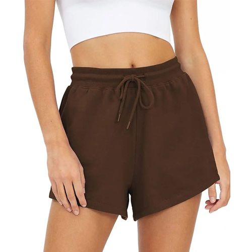 Short De Plage À Fleurs Pour Femmes,Short De Sport,Avec Poches,Maillot De Bain,Vêtements De Gym,Course,Jogging,Été