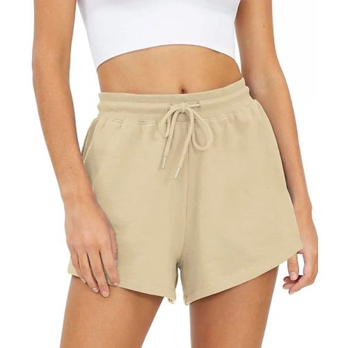Short De Plage À Fleurs Pour Femmes,Short De Sport,Avec Poches,Maillot De Bain,Vêtements De Gym,Course,Jogging,Été