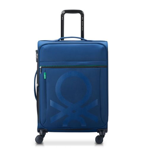 COLOR BLOCK - Valise soute souple 66 cm x 45 cm x 29 cm - 69 L - Bleu marine