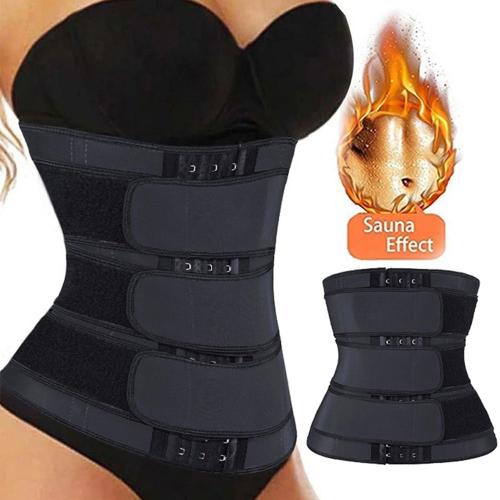 Black S -Corset Modelant Le Corps,Cintré À La Taille,Sueur,Amincissant,Contrôle Du Ventre,Vêtements De Fitness,Ceinture D'e