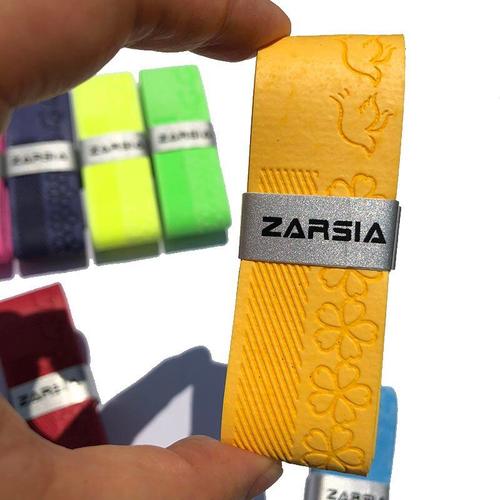 Yellow -10 Pièces Zarsia Tennis Surgrip Tennis Raquettes Poignée De Remplacement,Gaufrage Badminton Grip