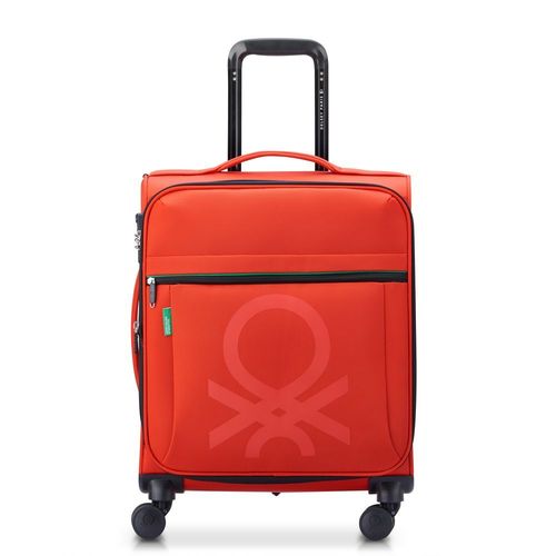 COLOR BLOCK - Valise cabine souple 55 cm x 40 cm x 22 cm - 39 L - Rouge