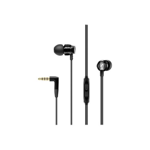 Sennheiser CX 300S - Écouteurs avec micro - embout auriculaire - filaire - jack 3,5mm - isolation acoustique - noir