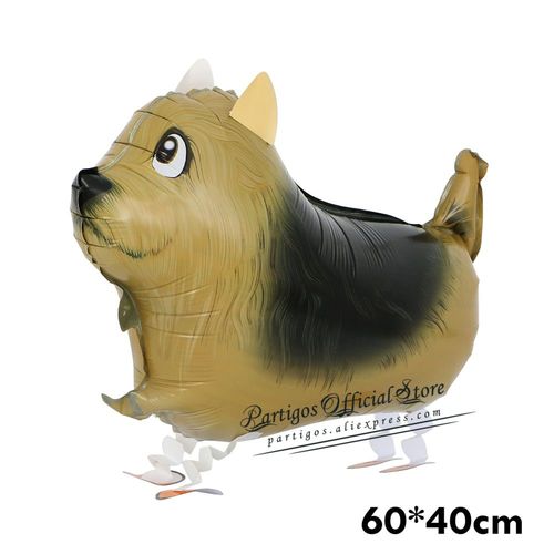 Fox Terrier - Mélange De Ballons Hélium En Formes D'animaux, Ballons À Air Adorables Tigre Dinosaure Panda Chien Chat, Décorations De Fête Anniversaire Pour Enfants Adultes
