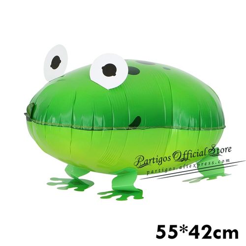 La Grenouille - Mélange De Ballons Hélium En Formes D'animaux, Ballons À Air Adorables Tigre Dinosaure Panda Chien Chat, Décorations De Fête Anniversaire Pour Enfants Adultes