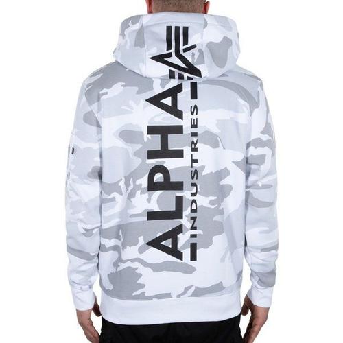 Sweat À Capuche Alpha Industries Back Print