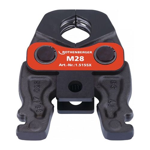 Mâchoire de presse Compact M 19 kN largeur nominale 15 mm métal/métal non ferreux adapté à ROMAX Compact ROTHENBERGER