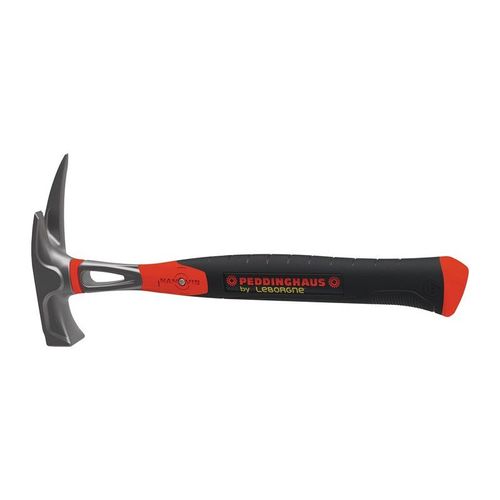 Marteau de charpentier nanovib poids de la tête 850 g avec aimant rug. Manche bicomposant PEDDINGHAUS
