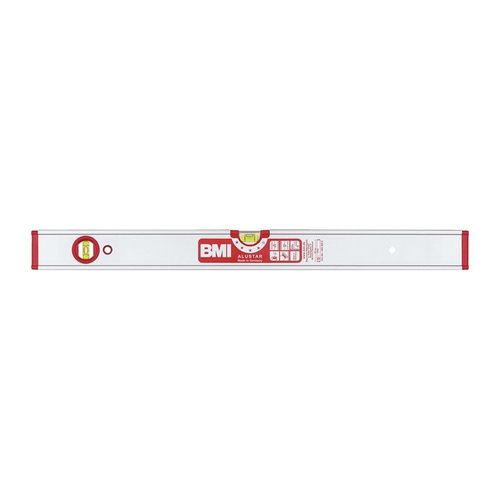 Niveau à bulles ALUSTAR 150 cm aluminium argent ± 05 mm/m BMI