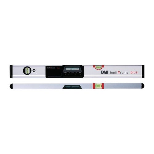 Niveau à bulles Incli Tronic plus 80 cm aluminium argent ± 005 deTaille -01 deTaille