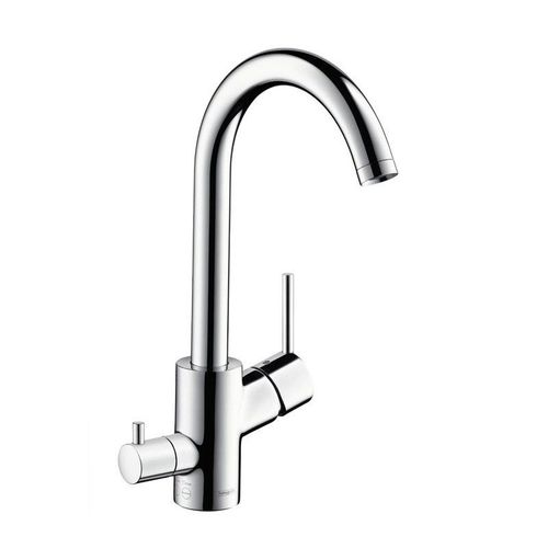 Mitigeur de cuisine TALIS S VARIARC DN 15, avec robinet d'arrêt chromé HANSGROHE