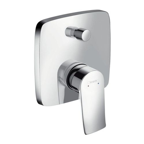Mitigeur de baignoire METRIS caché avec combinaison de sécurité intégrée n chrome HANSGROHE