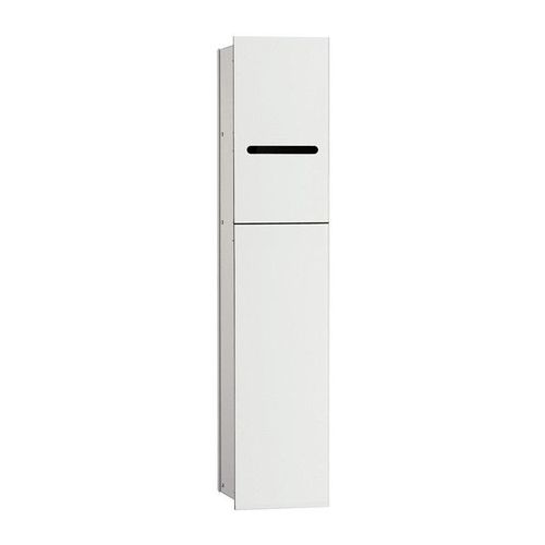 Module étagère WC 975427451 gauche emcoasis alu / optiwhite UP, 811mm, sans cadre