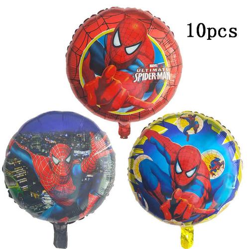 Mini Ballon alu Spiderman décoration anniversaire enfant