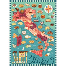 Desserts Italiens - Puzzle 1000 Pièces