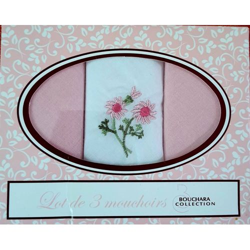 Set De 3 Mouchoirs Bouchara Collection