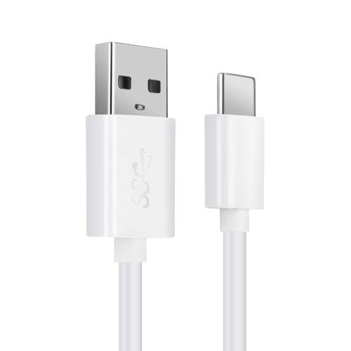 Câble USB USB C Type C 1m pour tablette Samsung Galaxy Tab S3 S4 S5e S6 / TabPro S / Galaxy Book A 10.5 10.6 / Galaxy Book 12.6 / Active 2 / Pro - Tr