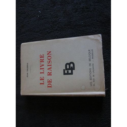 Jean Tousseul - (Vie De François Stienon Tome 3/3) - Editions De Belgique Eo 1939